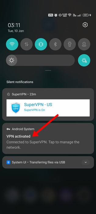 Sie verwenden VPN/Proxy